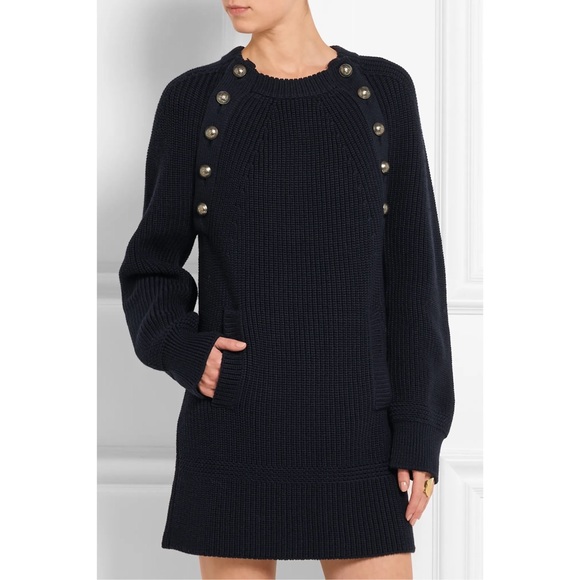 Chloe Oversized wool sweater dress!🫐 - Picture 3 of 10